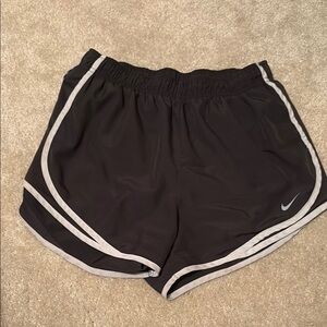 Nike Black Athletic Shorts Lightweight Performance